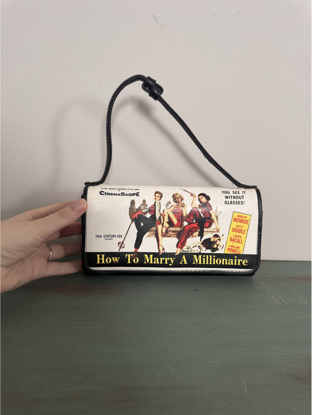 How To Marry A Millionaire Y2K Clutch Top Handle Bag - Picture 5 of 5